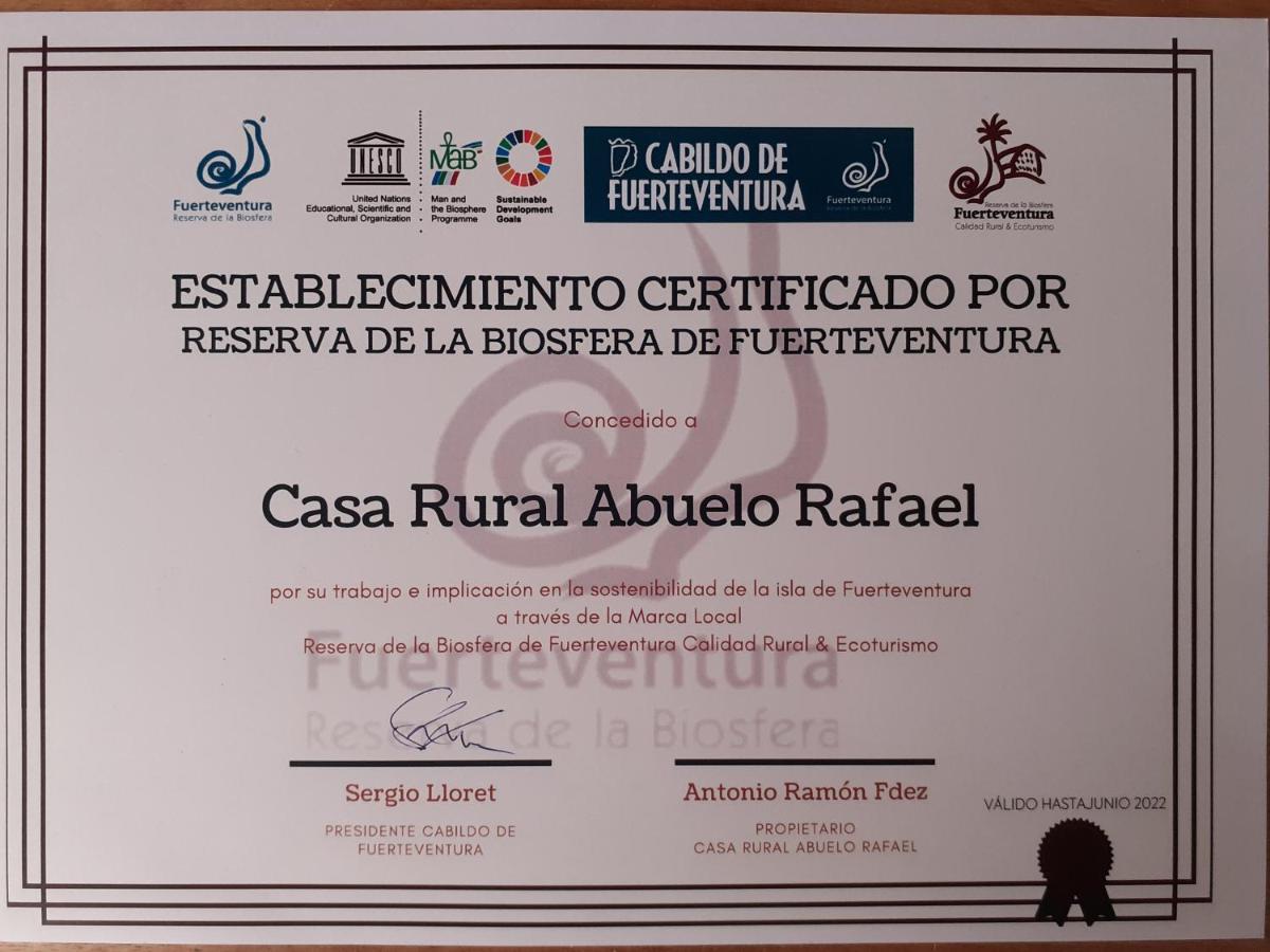 Hostal Casa Abuelo Rafael Llanos de la Concepción Exterior foto